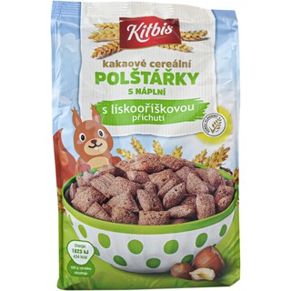 Kitbis | Cereale pernite cu cacao si crema de alune 375g