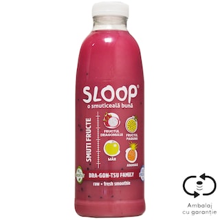 Sloop | Smoothie cu fructul dragonului 750ml