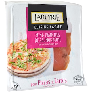 Labeyrie | Mini-felii de somon de Atlantic, afumat 120g