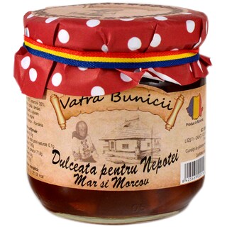Vatra Bunicii | Dulceata de mar si morcov 235g