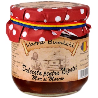 Vatra Bunicii | Dulceata de mar si morcov 235g