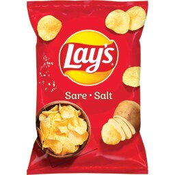 Chipsuri din cartofi cu sare 170g