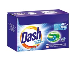 Dash | Detergent Alpen Frische, 12 capsule