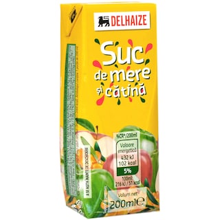 Delhaize | Suc de mere si catina 200ml