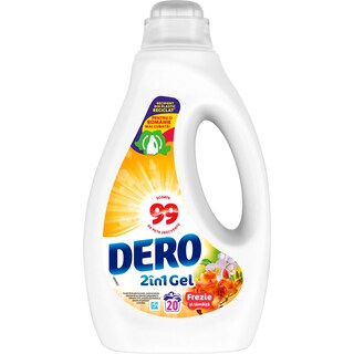 Dero | Detergent lichid 20 spalari cu parfum de Frezie si lamaita 1L
