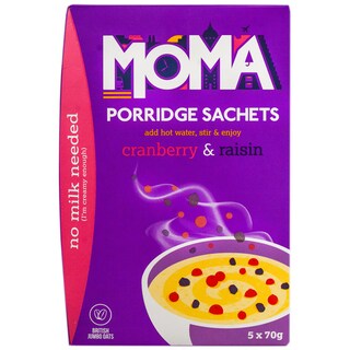 Moma | Fulgi de ovaz cu merisoare si stafide 350g