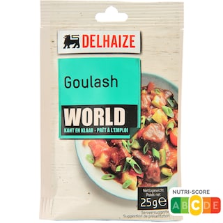 Delhaize | Amestec de condimente pentru gulas  25g