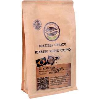 Ecuator Cafe | Cafea boabe Brazilia Cerado 200g
