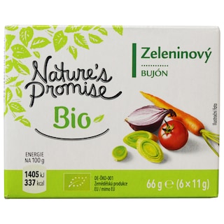 Nature's Promise Bio | Cuburi pentru supa cu gust de legume 6x11g