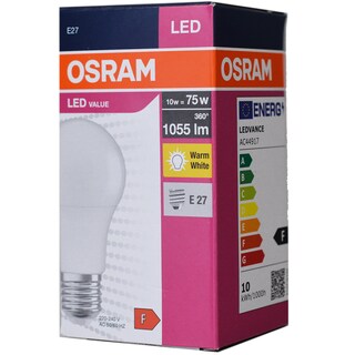 Osram | Bec LED E27 10W (75W) warm white