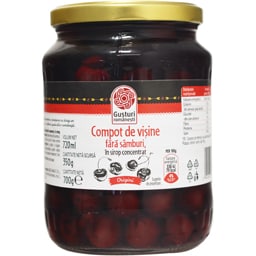 Compot de visine fara samburi 700g