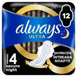 Absorbante Ultra Secure Night 12 bucati