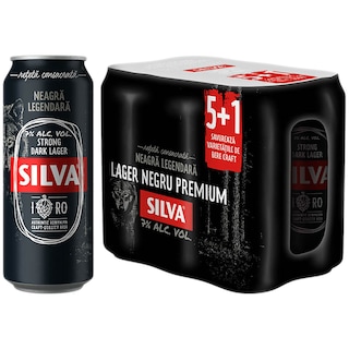 Silva | Bere neagra  5+1x0.5L