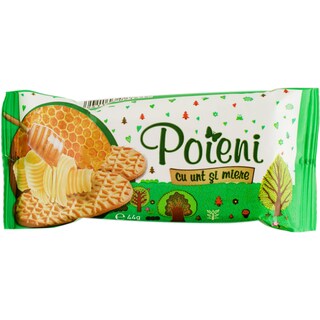 Poieni | Biscuiti cu unt si miere 44g