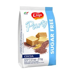 Napolitane fara zahar, cu crema de cacao 213g