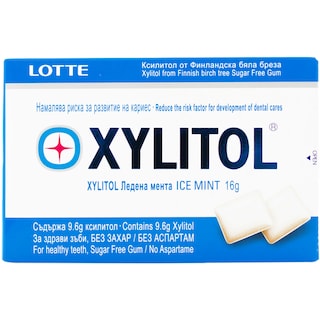 Lotte | Guma cu xylitol icemint 16g