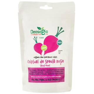 Deosebio | Chips bio din sfecla rosie 24g