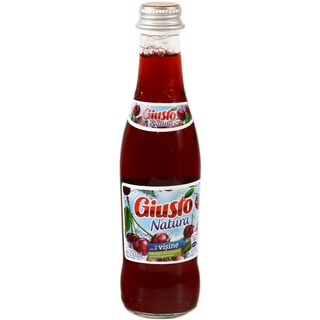 Giusto | Natura | Bautura racoritoare necarbogazoasa cu suc de visine 250ml