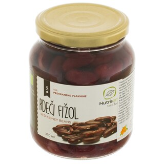 Nutrisslim | Fasole rosie bio la borcan 370ml