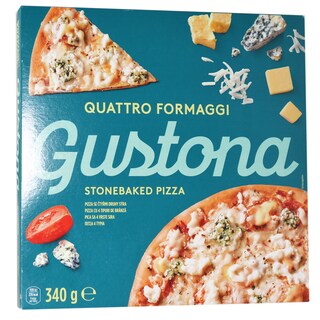 Gustona | Pizza Quattro Formaggi 340g
