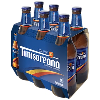 Timisoreana | Bere blonda 6x0.33L
