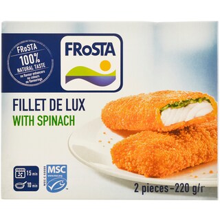 Frosta | File de Cod Alaska Pollock cu spanac 220g