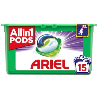 Ariel | Detergent capsule cu parfum de lavanda 15 spalari
