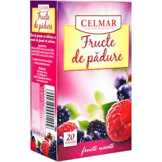 Celmar | Ceai de fructe de padure, 20 plicuri 40g
