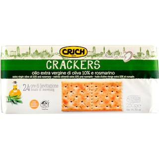 Crich | Crackers cu ulei de masline si rozmarin 250g