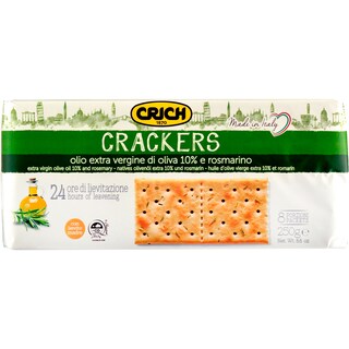 Crich | Crackers cu ulei de masline si rozmarin 250g