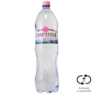 Carpatina | Apa minerala naturala carbogazificata light 1.5L
