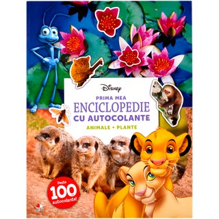 (bucata) | Enciclopedie cu autocolante despre animale si plante