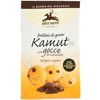 Alce Nero | Biscuiti eco din kamut cu ciocolata 300g