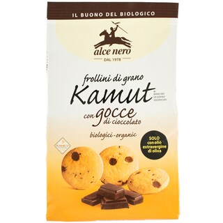 Alce Nero | Biscuiti eco din kamut cu ciocolata 300g