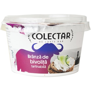 Colectar | Branza tartinabila de bivolita 25% grasime 180g
