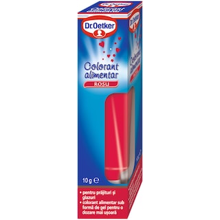 Dr. Oetker | Colorant alimentar rosu 10g
