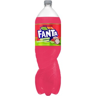 Fanta Zero Zahar | Bautura carbogazoasa cu gust de zmeura, lamaie verde si baobab 2L