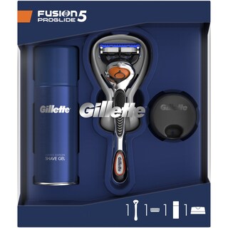 Gillette | Fusion5 | Set cadou aparat de ras si gel de ras 75ml