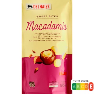 Delhaize | Nuci macadamia invelite in ciocolata 100g