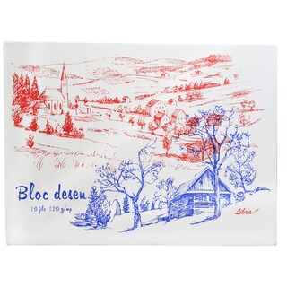 (bucata) | Bloc de desen, 16 file A4, 120g/mp