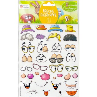 Heitmann | Abtibilduri amuzante pentru oua, 1 folie