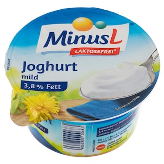 Omira | Minus L | Iaurt probiotic fara lactoza cu 3.8% grasime 150g
