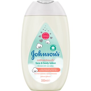 Johnson's Baby | Lotiune pentru fata si corp Cottontouch 300ml