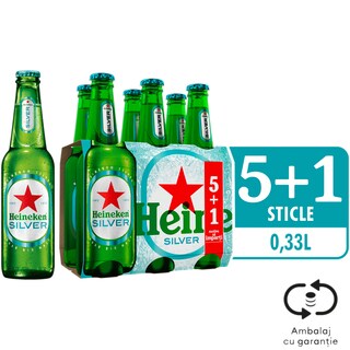 Heineken | Silver | Bere Silver  5+1x0.33L