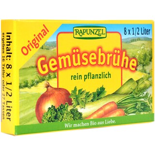 Rapunzel | Cub pentru supa cu legume Original bio 84g