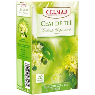 Celmar | Ceai de tei, 20 plicuri 30g