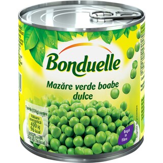Bonduelle | Mazare verde boabe dulce la cutie 400g
