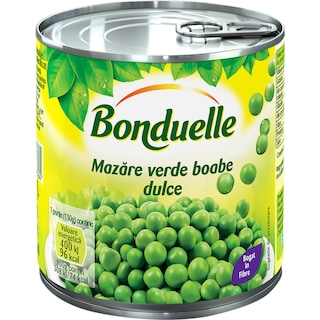 Bonduelle | Mazare verde boabe dulce la cutie 400g
