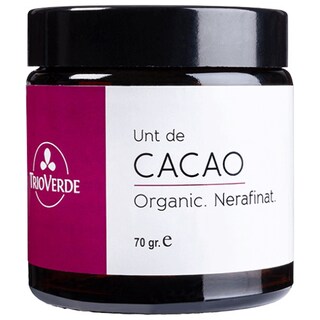 Trio Verde | Unt de cacao nerafinat organic 70g