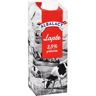Albalact | Lapte integral 3.5% grasime 1L